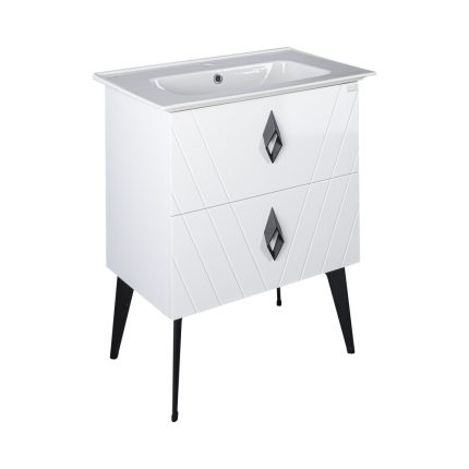 TMP KEOPS álló fürdőszobabútor - CeraStyle BLUE 70 - 42200 mosdóval - 70 x 47 cm