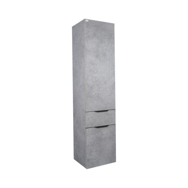 TMP VOX SZÜRKE fali fürdőszobai ÁLLÓSZEKRÉNY - 160 x 38 cm