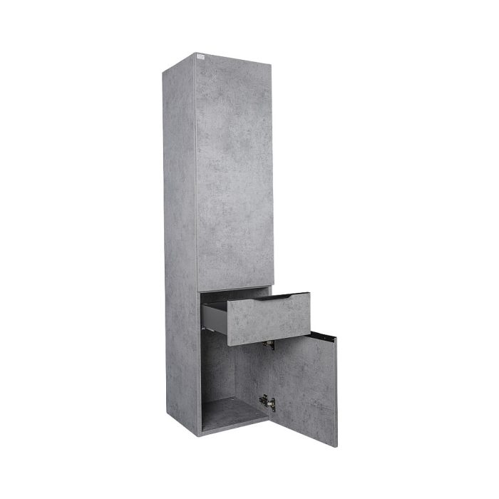 TMP VOX SZÜRKE fali fürdőszobai ÁLLÓSZEKRÉNY - 160 x 38 cm