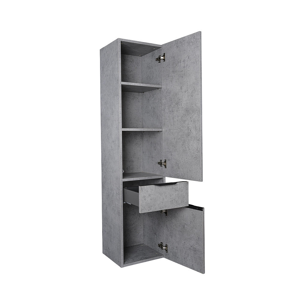 TMP VOX SZÜRKE fali fürdőszobai ÁLLÓSZEKRÉNY - 160 x 38 cm - Image 5