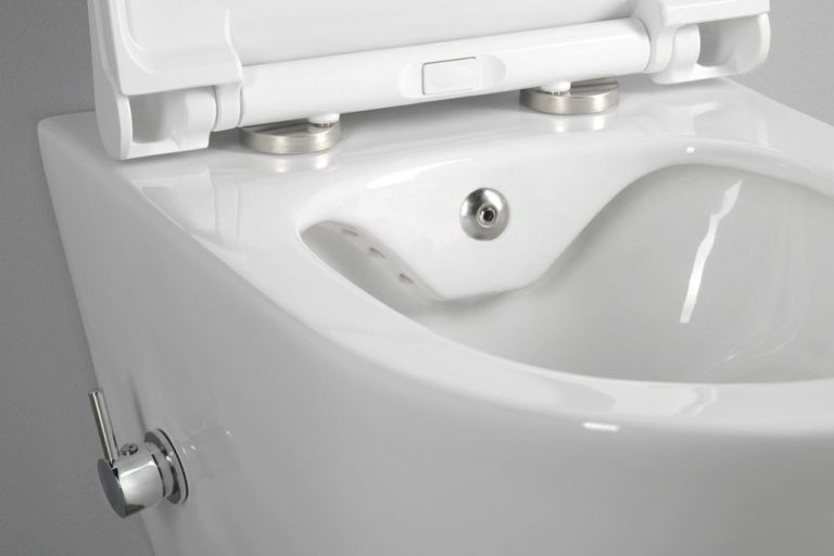 Sanovit AVVA fali WC - BEÉPÍTETT bidé funkcióval - rimless - perem nélküli - 53 cm - Image 6