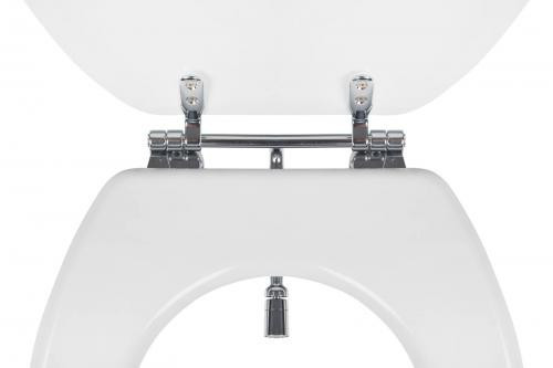 CR BIDÉS WC ülőke - hideg / melegvizes csapteleppel - Duroplast - 44 x 37 cm - Image 2