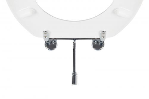 CR BIDÉS WC ülőke - hideg / melegvizes csapteleppel - Duroplast - 44 x 37 cm - Image 4