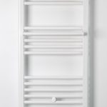 Viva Platinum Therm törölközőszárító radiátor - ÍVES - fehér - 600 x 1000 mm