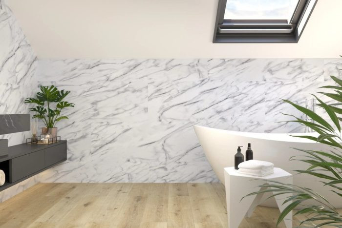 Korner Spectra Wall SPC - Bianco Marble - Image 3