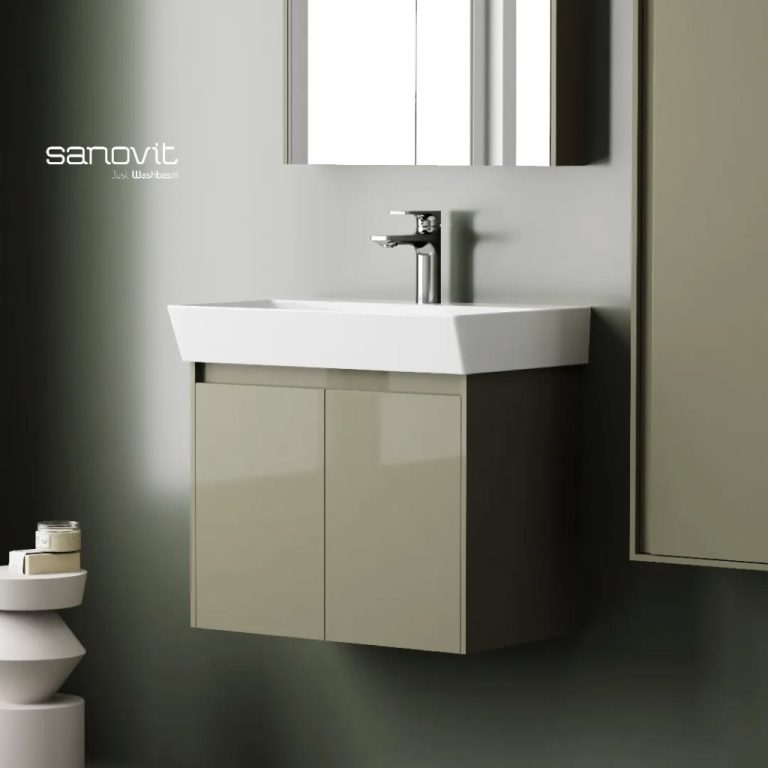 Sanovit ORION - porcelán mosdókagyló - 70 x 38,5 cm - Image 6