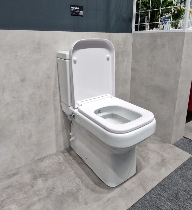 CeraStyle NOURA monoblokk WC - BEÉPÍTETT bidé funkcióval - 62 cm - Image 5