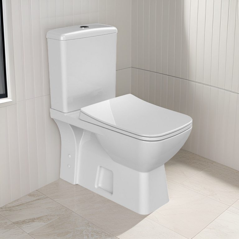 CeraStyle DURU monoblokk WC - BEÉPÍTETT bidé funkcióval -csaptelep nélkül -perem nélküli - 62 cm - Image 3