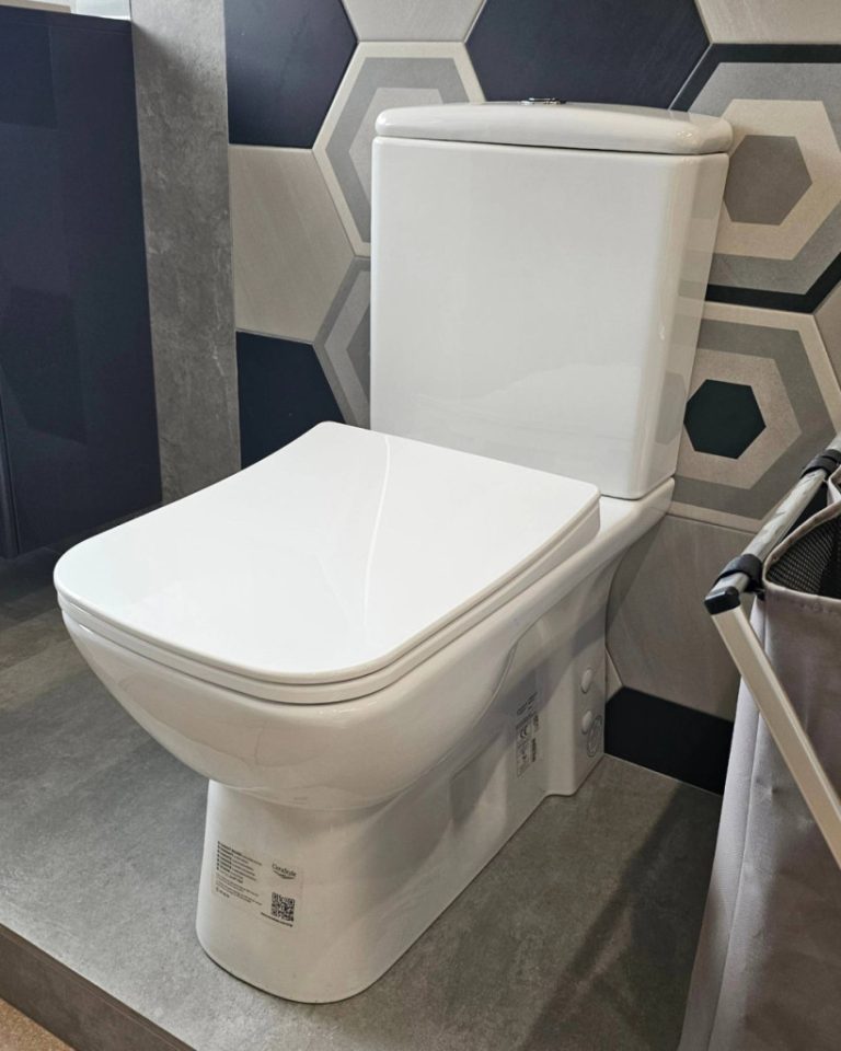 CeraStyle DURU monoblokk WC - BEÉPÍTETT bidé funkcióval -csaptelep nélkül -perem nélküli - 62 cm - Image 4
