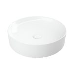 Sanovit LUCENTE - PULTRA ültethető - Top Counter - porcelán mosdó - O - Ø 43 cm
