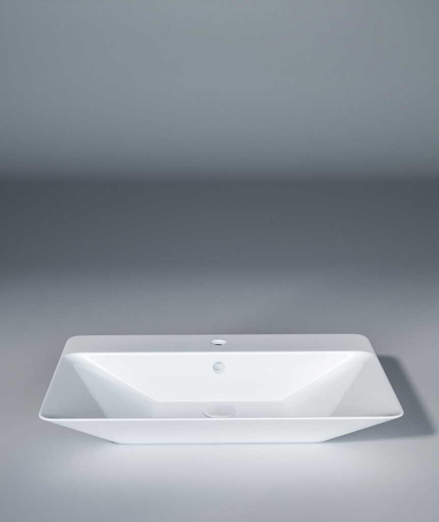 Sanovit TEODORA - PULTRA ültethető - Top Counter - porcelán mosdó - - 65 x 46 cm - Image 2
