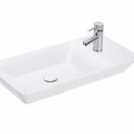 Sanovit - PULTRA ültethető - Top Counter- porcelán mosdó - bal vagy jobb csaplyukas - - 70 x 35 cm