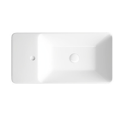 Sanovit - PULTRA ültethető - Top Counter- porcelán mosdó - bal vagy jobb csaplyukas - - 70 x 35 cm - Image 2