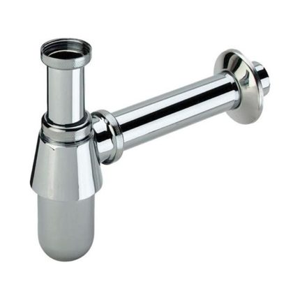 VivaStyle mosdószifon - króm - fém - leeresztővel - Ø 5/4" - Ø 32 mm