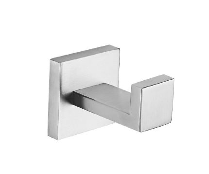 Viva INOX - fürdőszobai kiegészítő - 1-es fogas - 6 cm