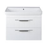 TMP LUX 80 fali fürdőszobabútor - Sanovit LUXURY - 11080 mosdóval - 80,5 x 46 cm