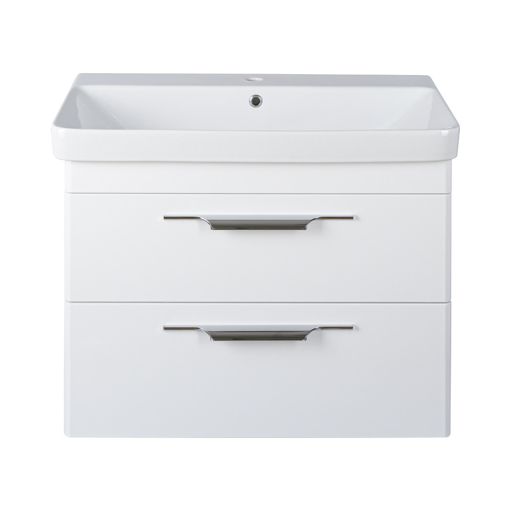 TMP LUX 80 fali fürdőszobabútor - Sanovit LUXURY - 11080 mosdóval - 80,5 x 46 cm