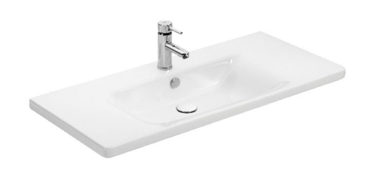 TMP SHARP 100 fali fürdőszobabútor - Isvea Sistema S mosdóval - 101 x 45,5cm - Image 8