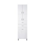 Viva STYLE fürdőszobai ÁLLÓSZEKRÉNY 192 magas szennyestartós -50 x 35 x 192 cm