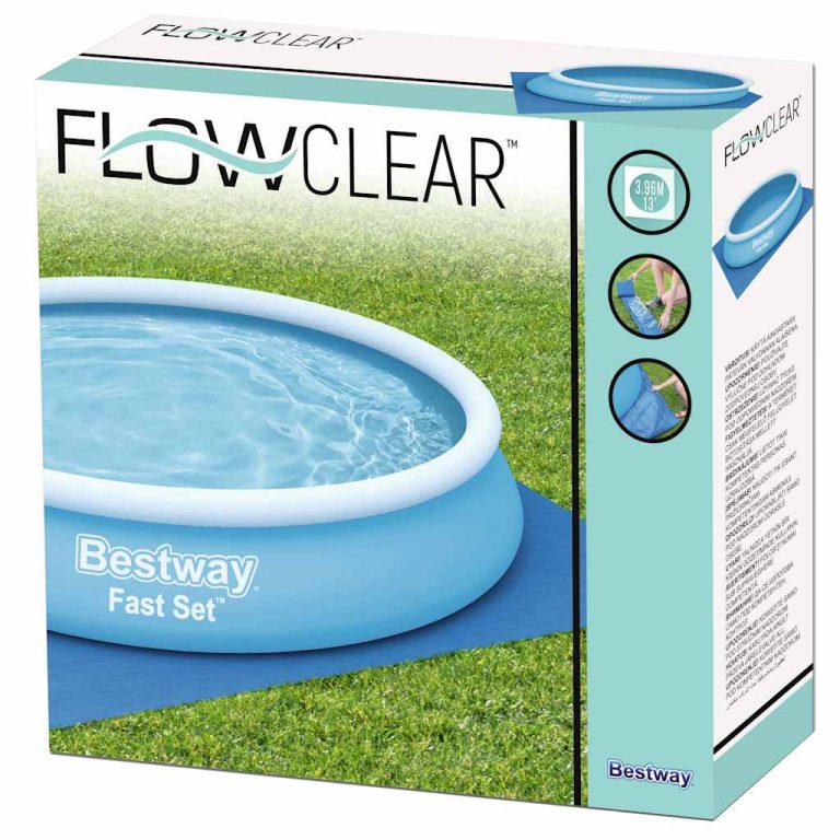 Bestway "Flowclear" medencealátét 396 x 396 cm - Image 7