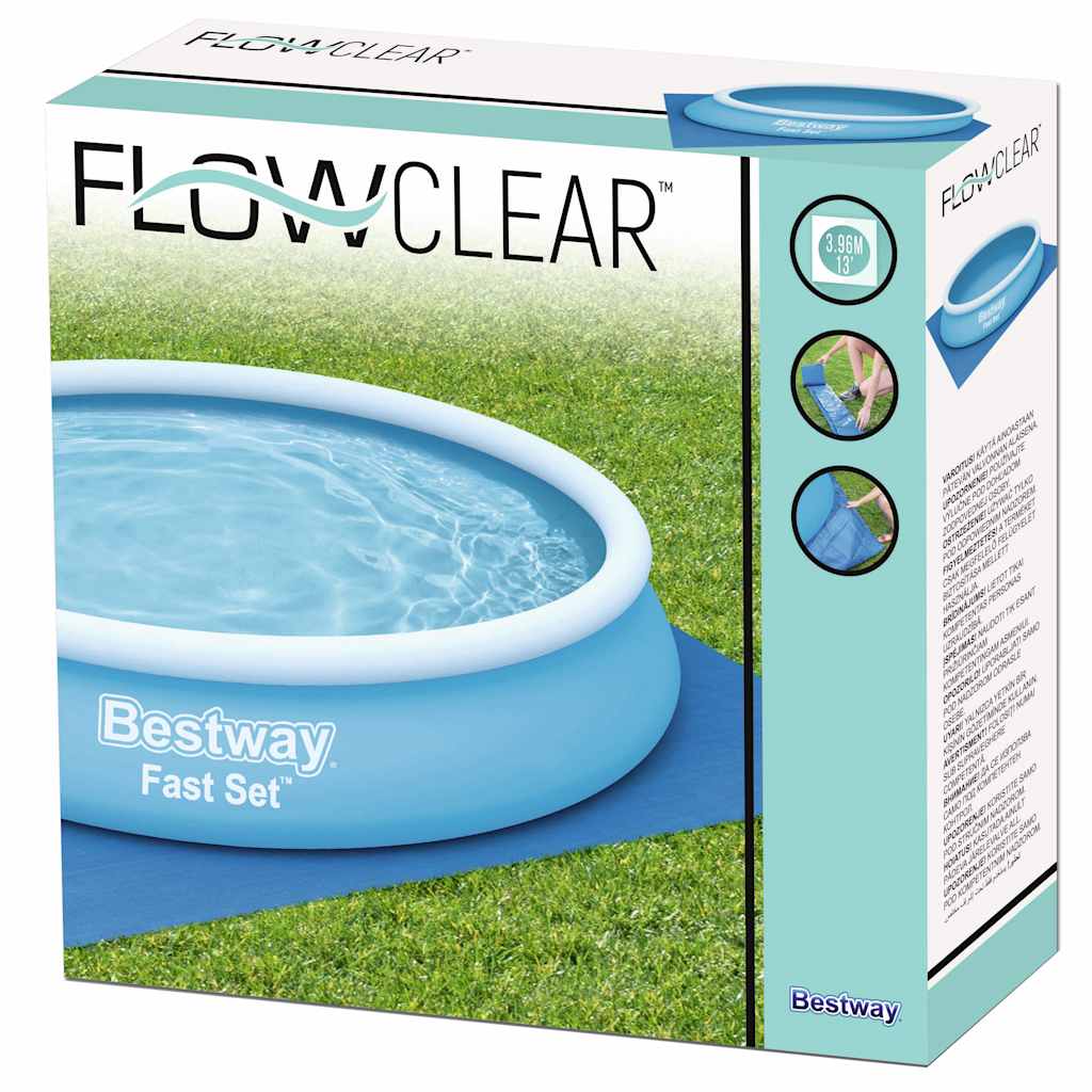 Bestway "Flowclear" medencealátét 396 x 396 cm - Image 7