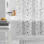 Zuhanyfüggöny - TERRAZZO - Impregnált textil - 180 x 200 cm