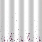 Zuhanyfüggöny - MINI FLOWERS - Impregnált textil - 180 x 200 cm