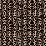 Zuhanyfüggöny - LEOPARD PRINT - Impregnált textil - 180 x 200 cm
