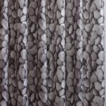 Zuhanyfüggöny - NEW STONE - Impregnált textil - 180 x 200 cm