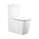 Eros ES QUADRO monoblokk WC - perem nélküli - WC ülőkével komplett