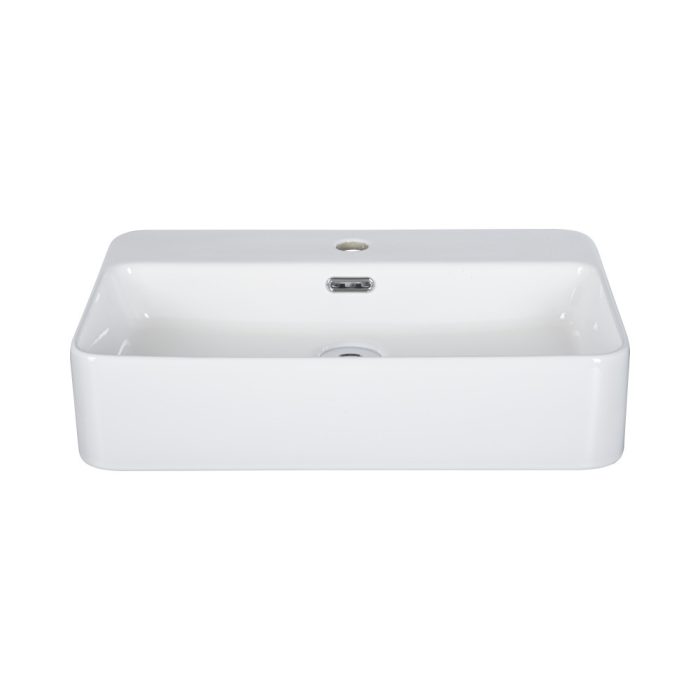 Eros TRUST 2 - PULTRA ültethető - Top Counter - porcelán mosdó - 55 x 38 cm