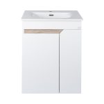 TMP VISION LONG 60 fali függesztett fürdőszobai bútor - SKY E-8099-60 mosdóval- 61 x 46 x 74 cm