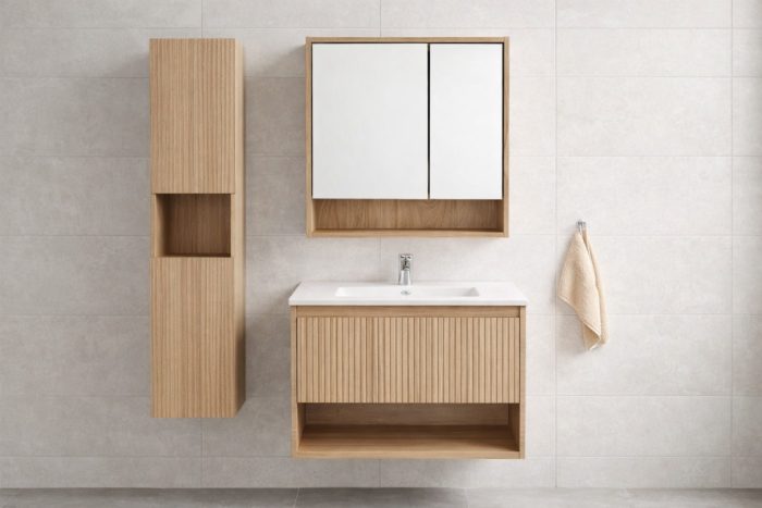 TMP SLIM STRIPE fali függesztett ÁLLÓSZEKRÉNY - 155 x 35 cm