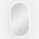 Viva AURA PINO 50 fürdőszoba tükör - érintésmentes - AMBIENT LED - OVÁLIS - ÁLLÓ - 50x90 cm