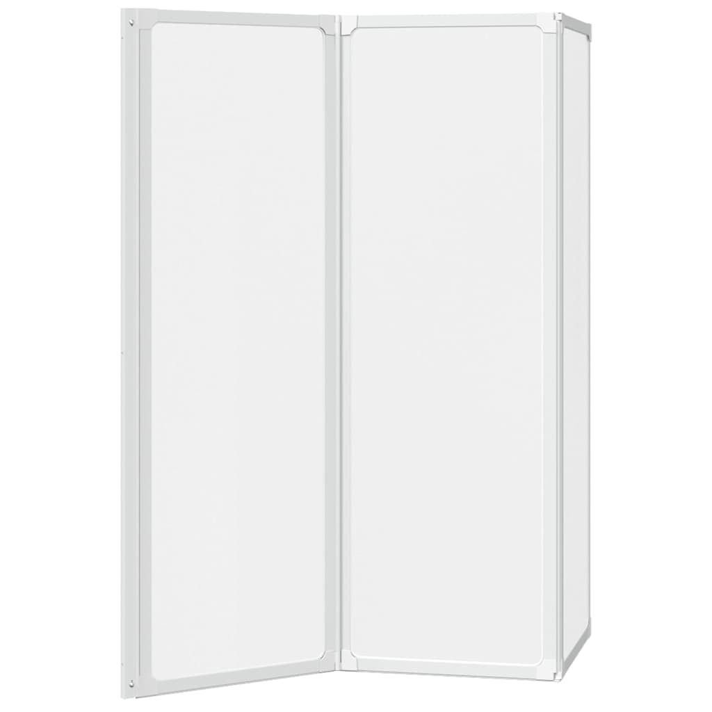 Zuhany kádparaván Fal 117 x 120 cm 3 panelek összecsukható - Image 6