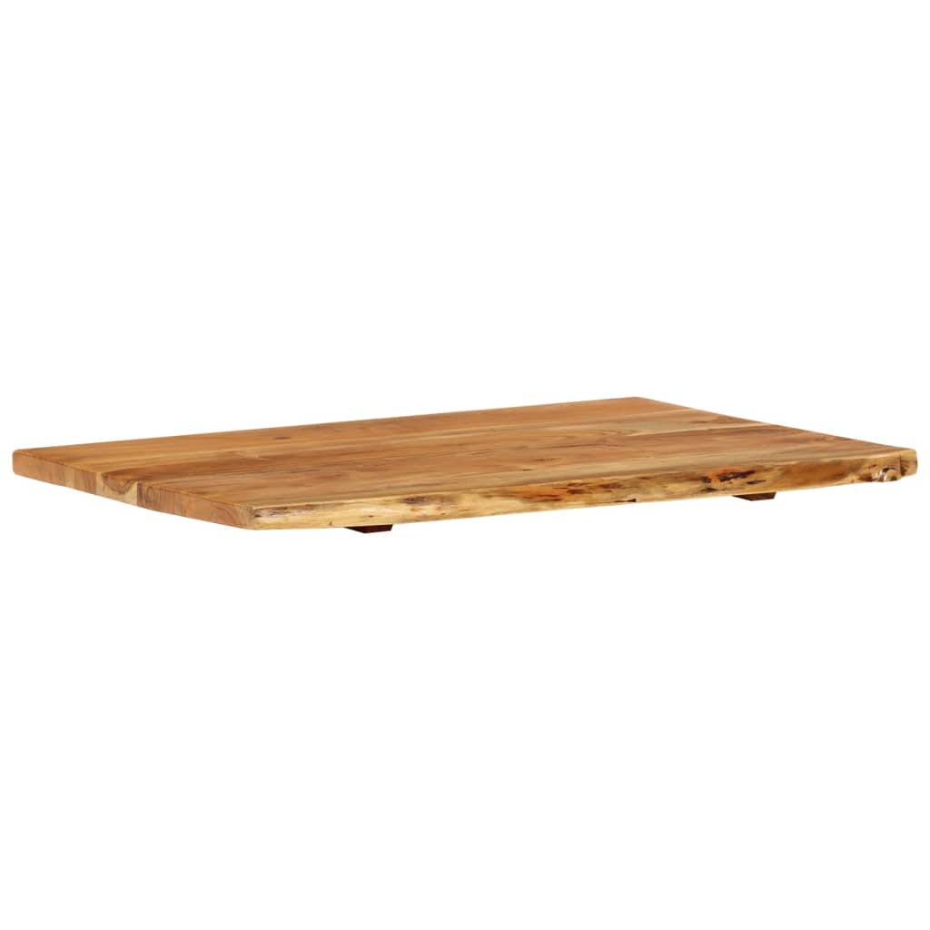 vidaXL tömör akácfa fürdőszoba piperepolc 80x52x2,5 cm - Image 11