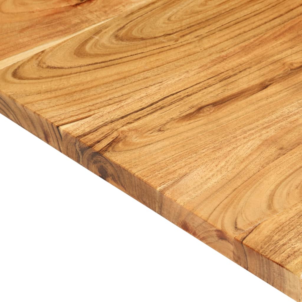 vidaXL tömör akácfa fürdőszoba piperepolc 80x52x2,5 cm - Image 5