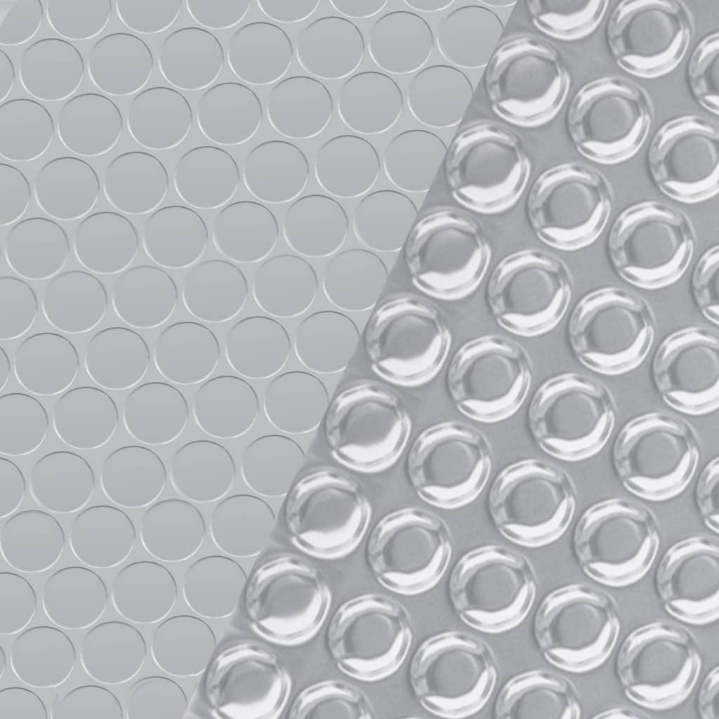 vidaXL ezüst négyszögletes polietilén medencetakaró 1000 x 600 cm - Image 4