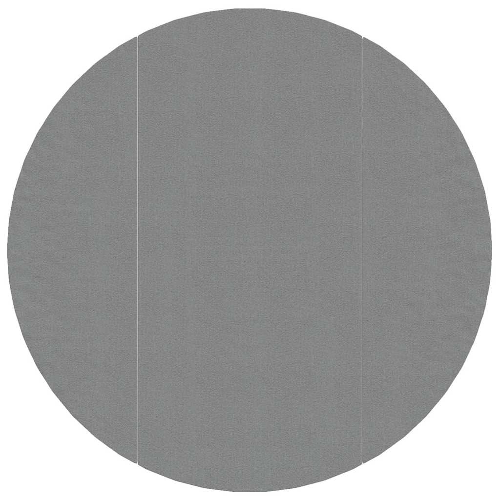 vidaXL világosszürke poliészter geotextília medencealátét Ø 366 cm - Image 3