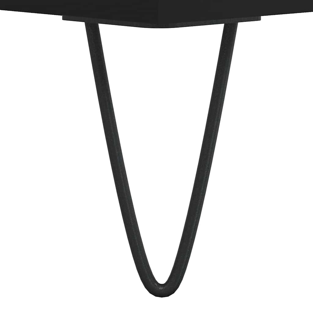 vidaXL fekete szerelt fa mosdószekrény 80 x 33 x 60 cm - Image 10