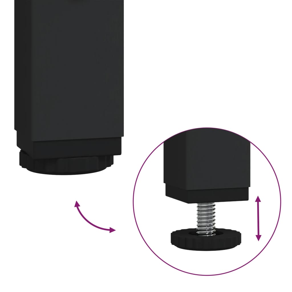 vidaXL 3 részes füstös tölgy színű szerelt fa fürdőszobai bútorszett - Image 9