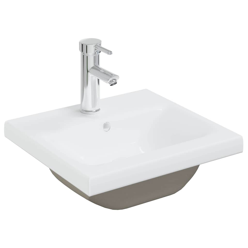 vidaXL 4 részes sonoma tölgyszínű szerelt fa fürdőszobai bútorszett - Image 4