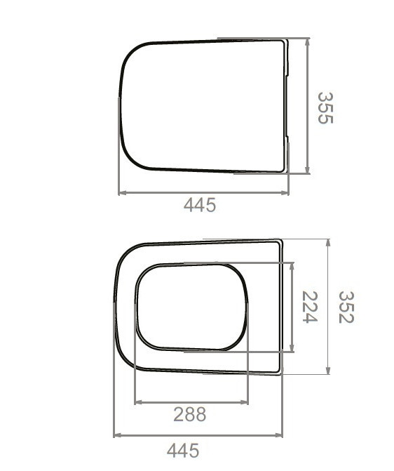 CeraStyle DURU WC ülőke - duroplast - lecsapódásgátlós - könnyen levehető - klikk rendszerű - Image 7