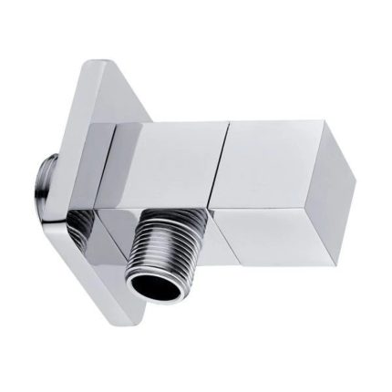 Caldo Freddo QUADRO - sarokszelep - KRÓM - porcelánbetétes - 1/2 " - 3/8"