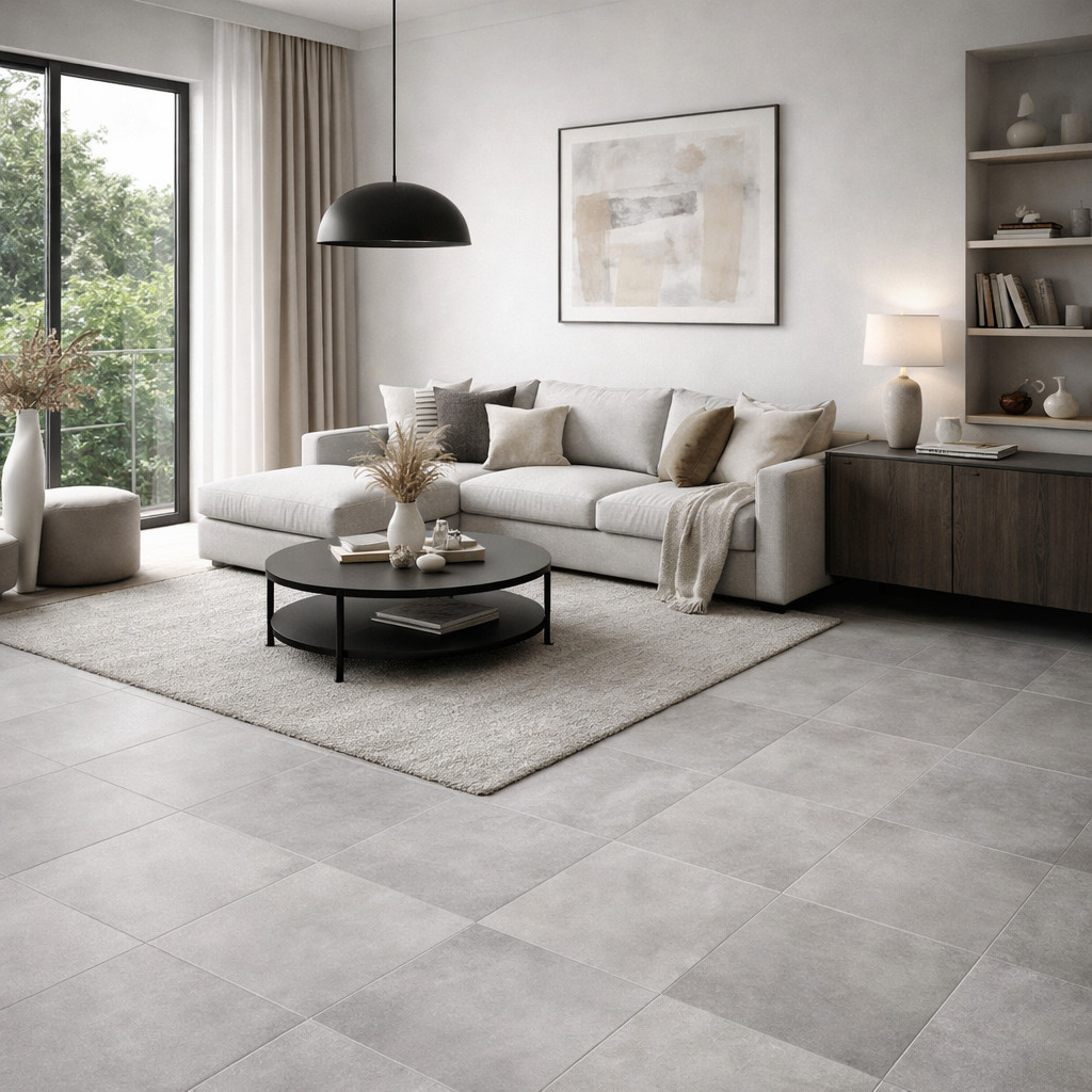 Navarti Metalica Gris mázas járólap 45x45 - Image 2