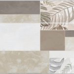 CM Ceramica Vanitosa Muretto Beige/Grigio dekorcsempe 25x60