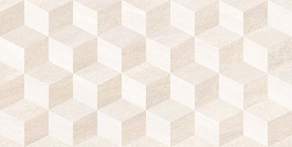 Fiore Callisto Deco Rombo Cream dekorcsempe 25x50