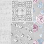 CM Ceramica Pastel Glade dekorcsempe 25x50