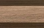 Domino Dover Wood List dekorcsempe 3,3x60