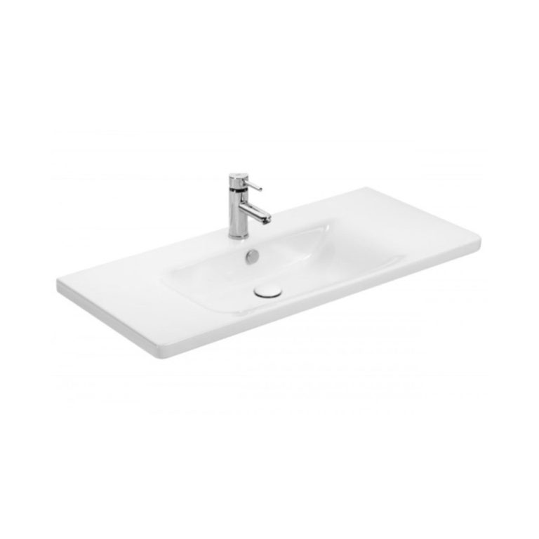 VivaStyle EKONOMIK PLUS 100 lábon álló fürdőszobabútor Sanovit SOFT 13100 mosdóval - 100 x 45,5 cm - Image 5